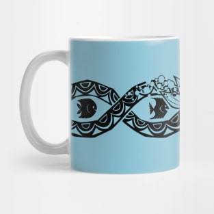 Tiki Style Mermaid Mug